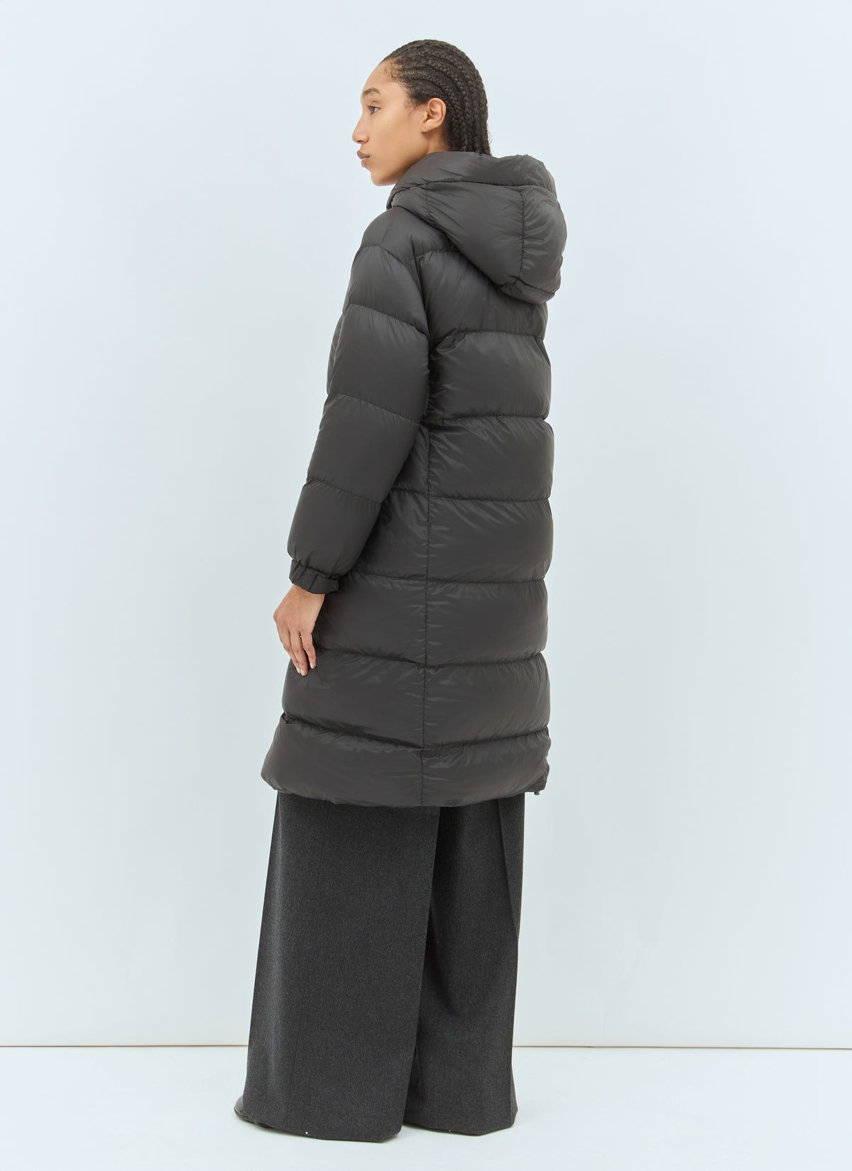 Max Mara Women Long Water-Repellent Down Coat