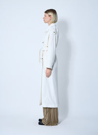 Max Mara Women Water-Repellent Garbardine Trench Coach