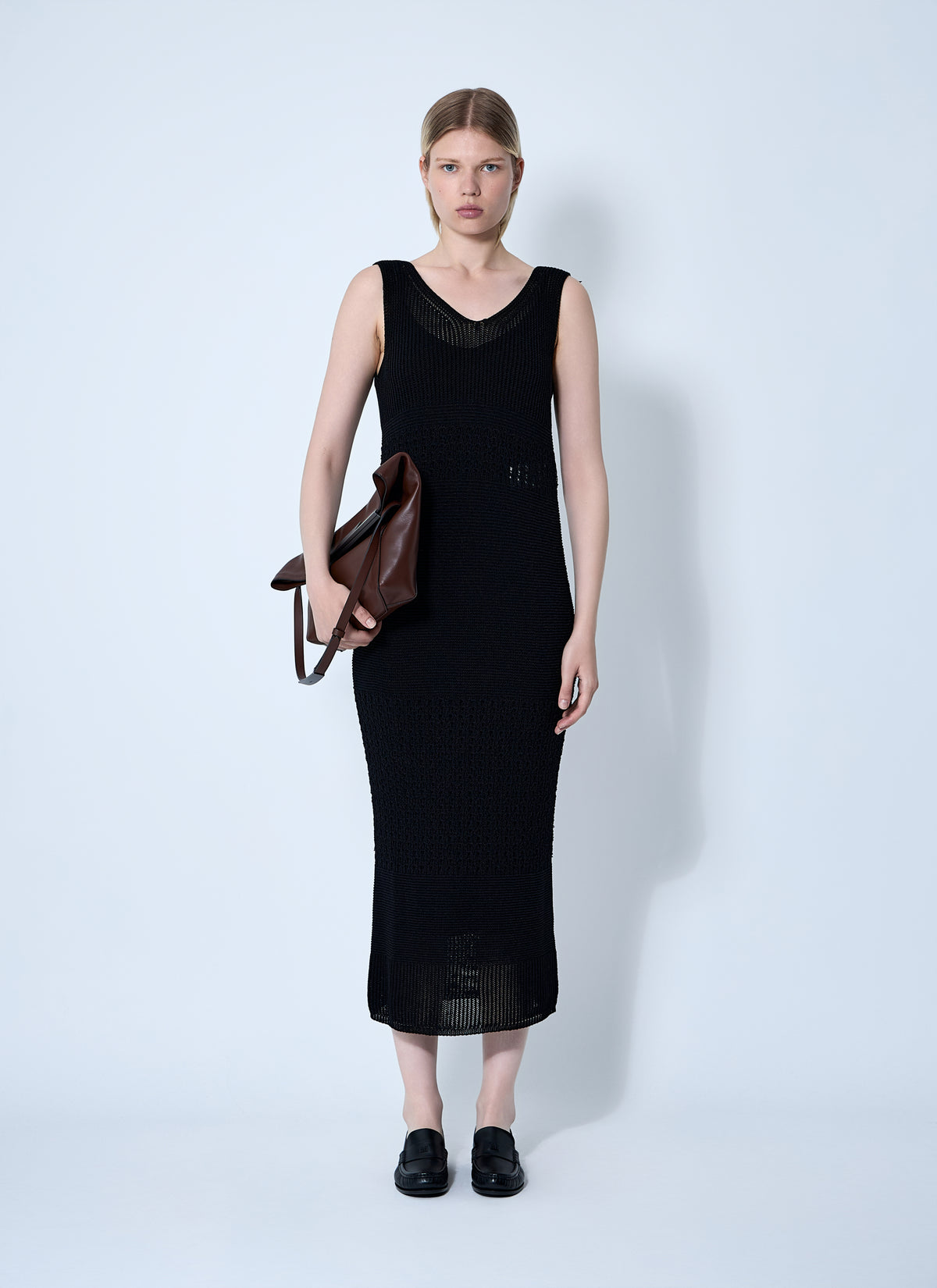 Max Mara Max Mara Women Valois Crochet Midi Dress