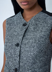 Max Mara Max Mara Women Tailored Wool-And-Silk Waistcoat