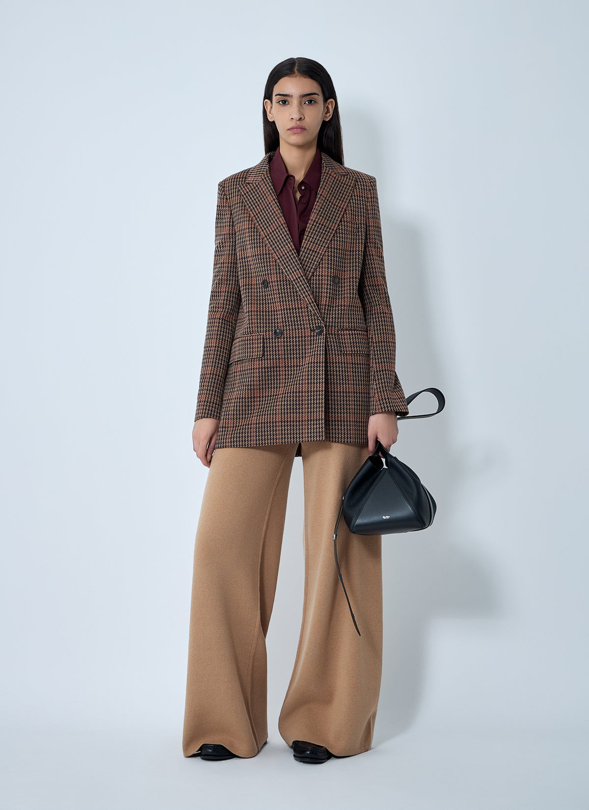 Max Mara Max Mara Women Check Double-Breasted Blazer