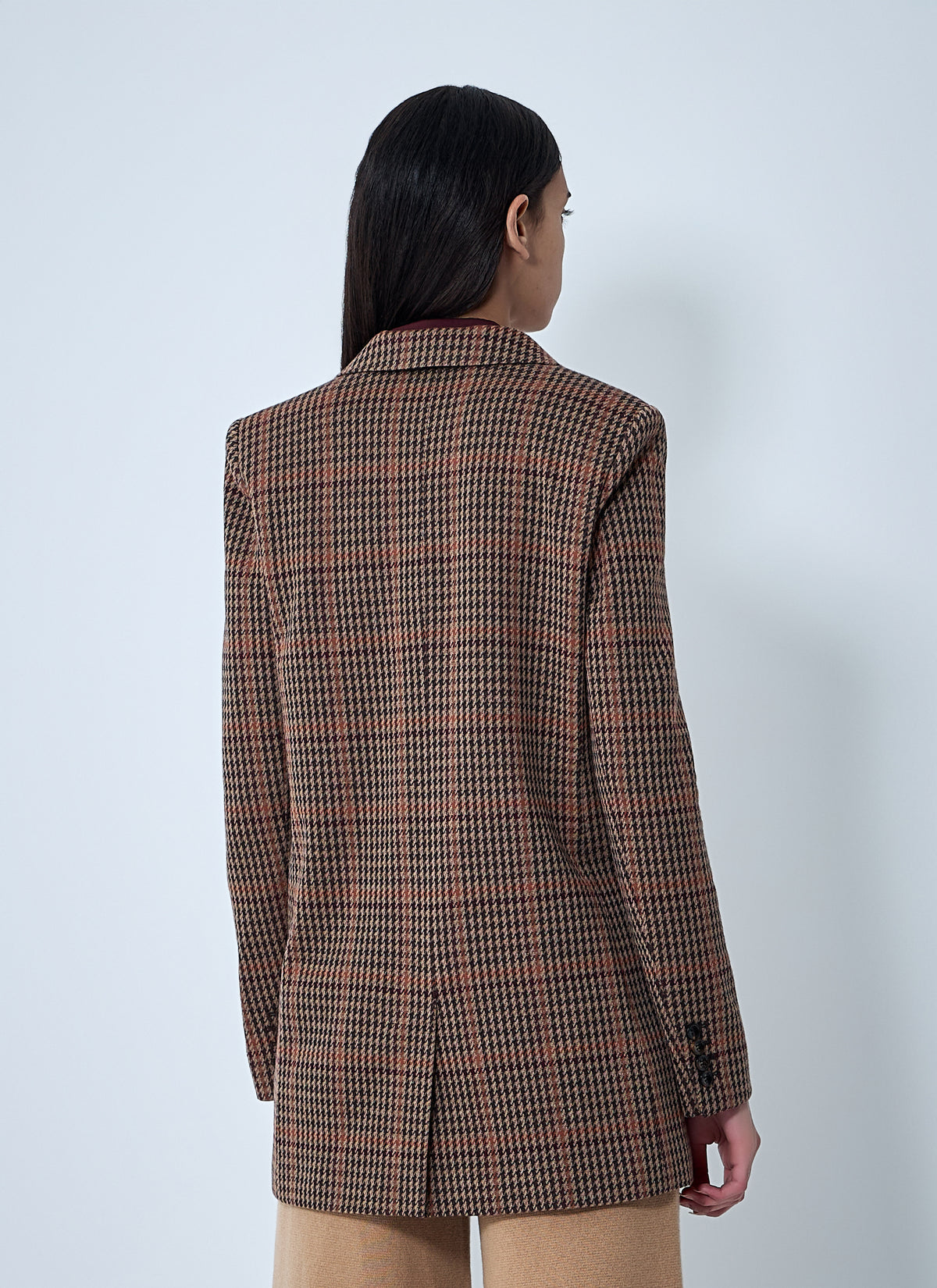 Max Mara Max Mara Women Check Double-Breasted Blazer