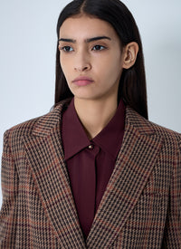 Max Mara Max Mara Women Check Double-Breasted Blazer