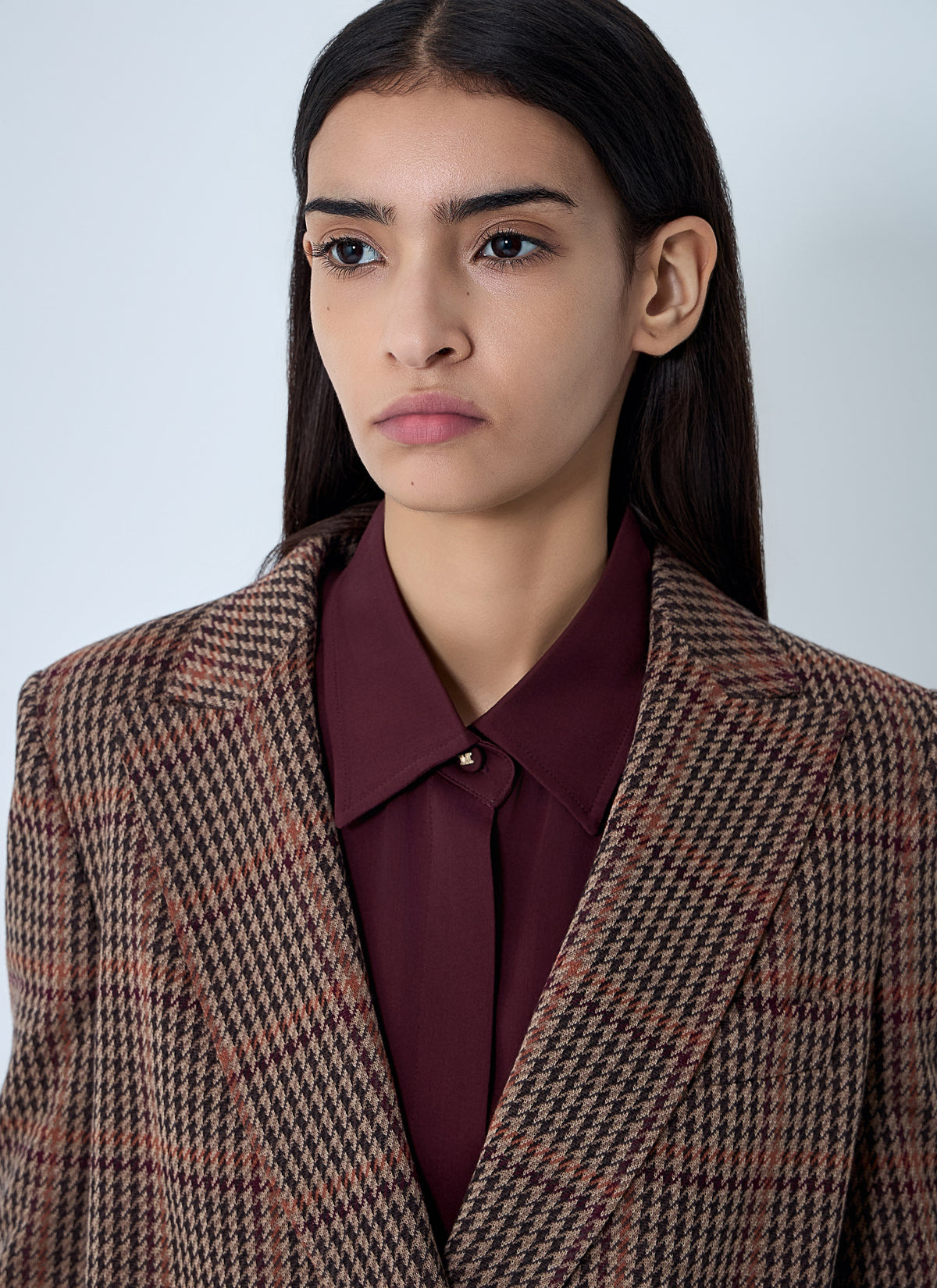Max Mara Max Mara Women Check Double-Breasted Blazer