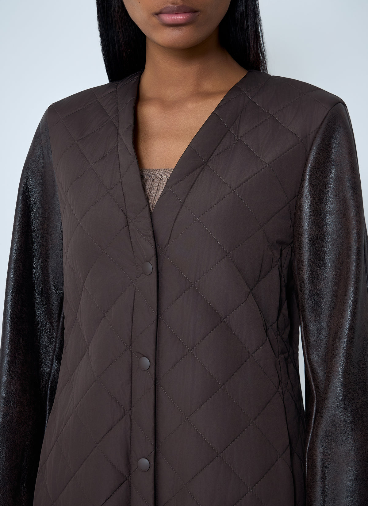 Max Mara Women Quilted Maxi Coat