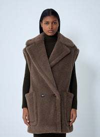Max Mara Max Mara Women Camel-Hair Gilet