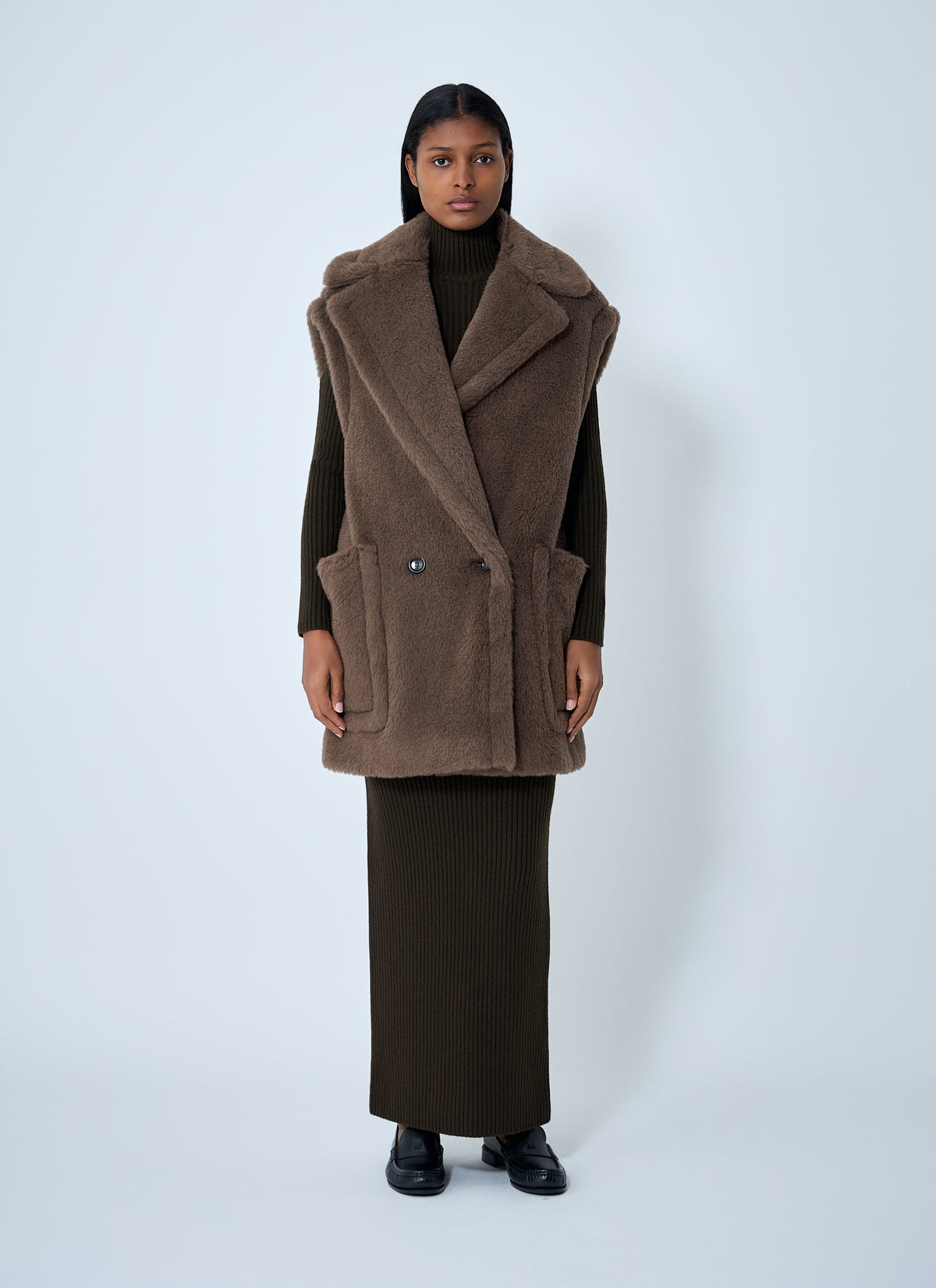 Max Mara Max Mara Women Camel-Hair Gilet