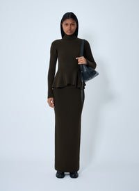 Max Mara Max Mara Women Knit Midi Skirt