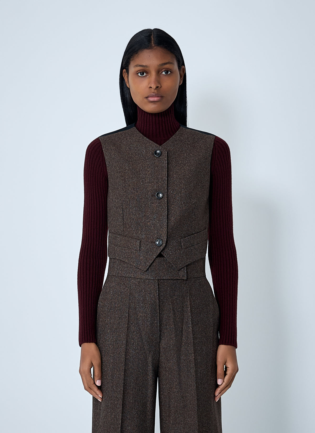 Max Mara Women Wool Waistcoat