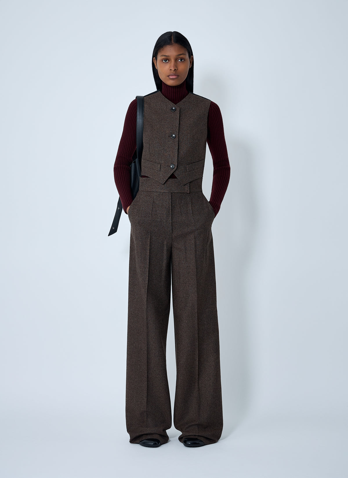 Max Mara Women Wool Waistcoat