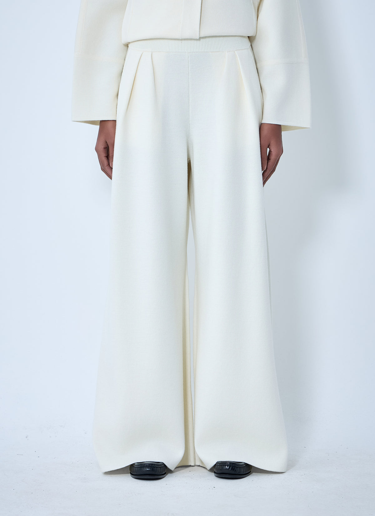 Max Mara Women Ribbed Knit Pants