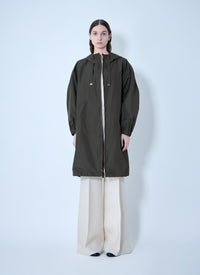 Max Mara Max Mara Women Belted Hooded Coat
