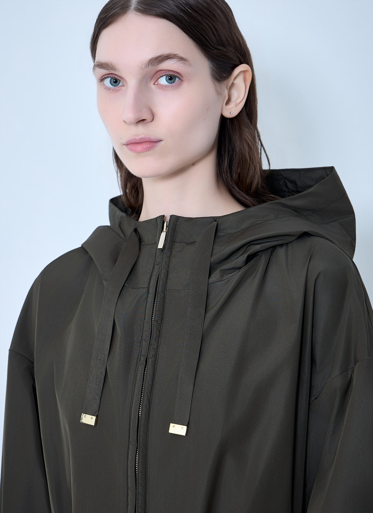 Max Mara Max Mara Women Belted Hooded Coat