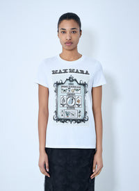 Max Mara Max Mara Women Graphic Print Cotton T-Shirt