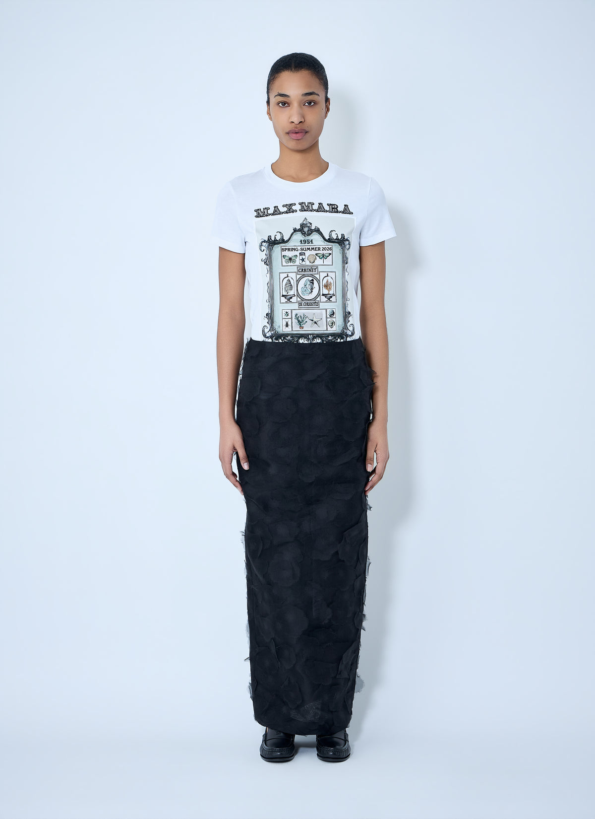 Max Mara Max Mara Women Graphic Print Cotton T-Shirt