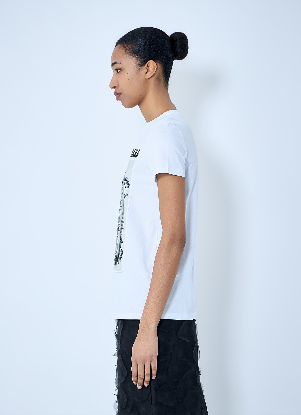 Max Mara Max Mara Women Graphic Print Cotton T-Shirt