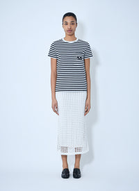 Max Mara Max Mara Women Striped Cotton Jersey T-Shirt