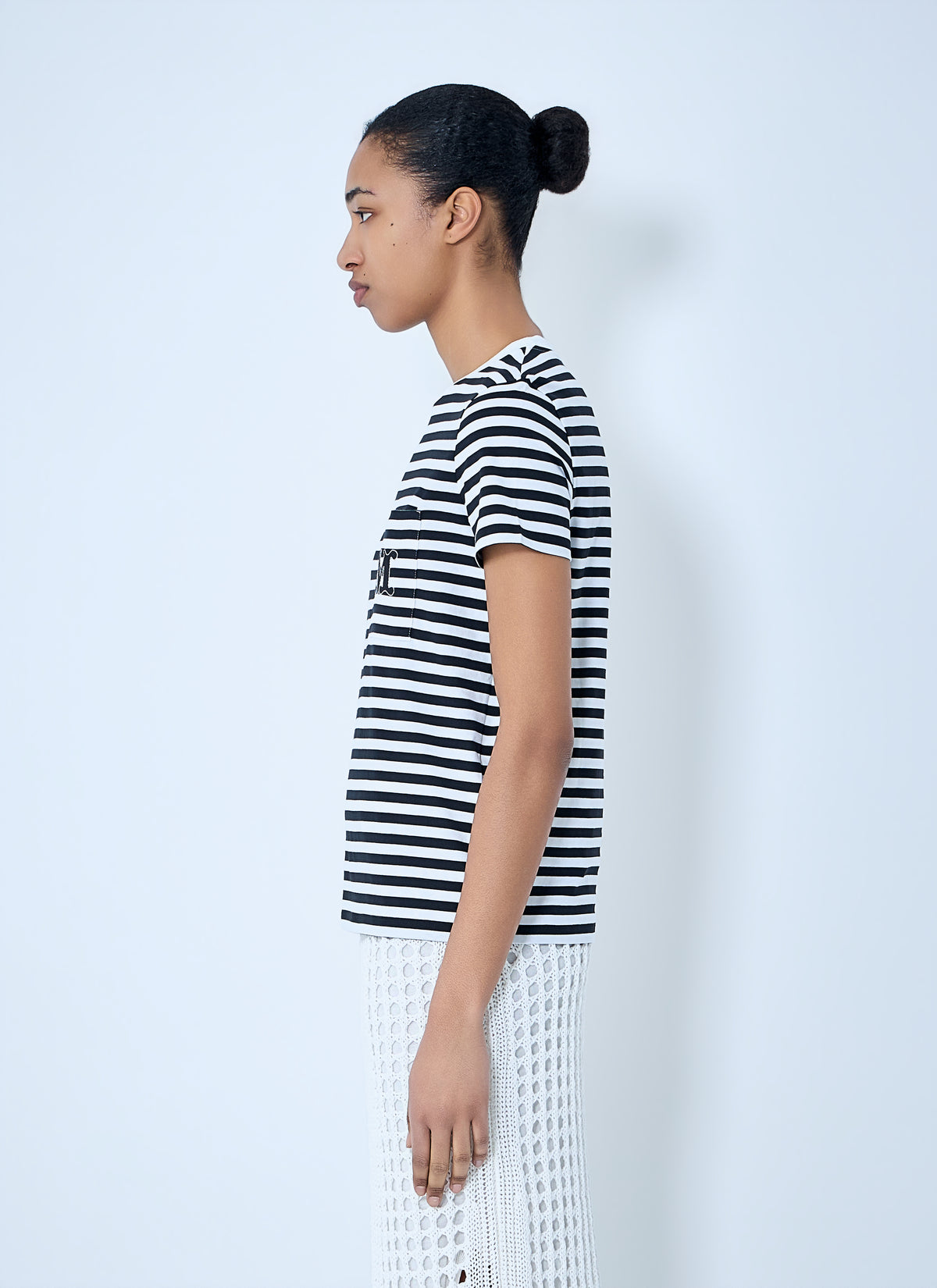Max Mara Max Mara Women Striped Cotton Jersey T-Shirt