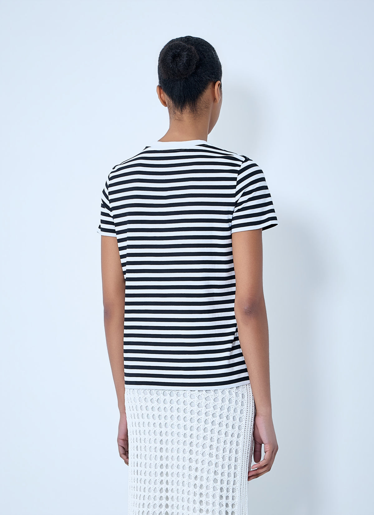 Max Mara Max Mara Women Striped Cotton Jersey T-Shirt
