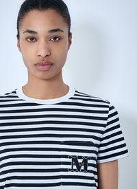 Max Mara Max Mara Women Striped Cotton Jersey T-Shirt