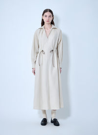 Max Mara Max Mara Women Pedaggi Cotton Popeline Midi Dress
