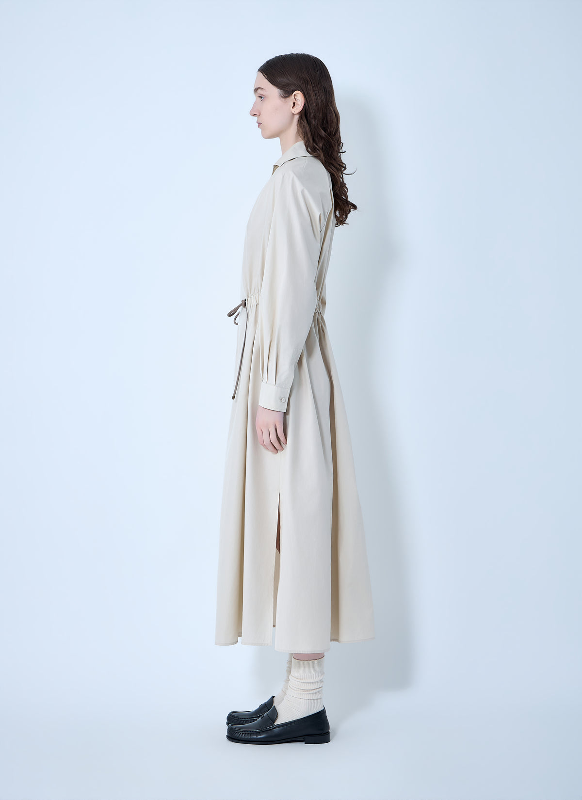 Max Mara Max Mara Women Pedaggi Cotton Popeline Midi Dress