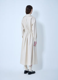Max Mara Max Mara Women Pedaggi Cotton Popeline Midi Dress