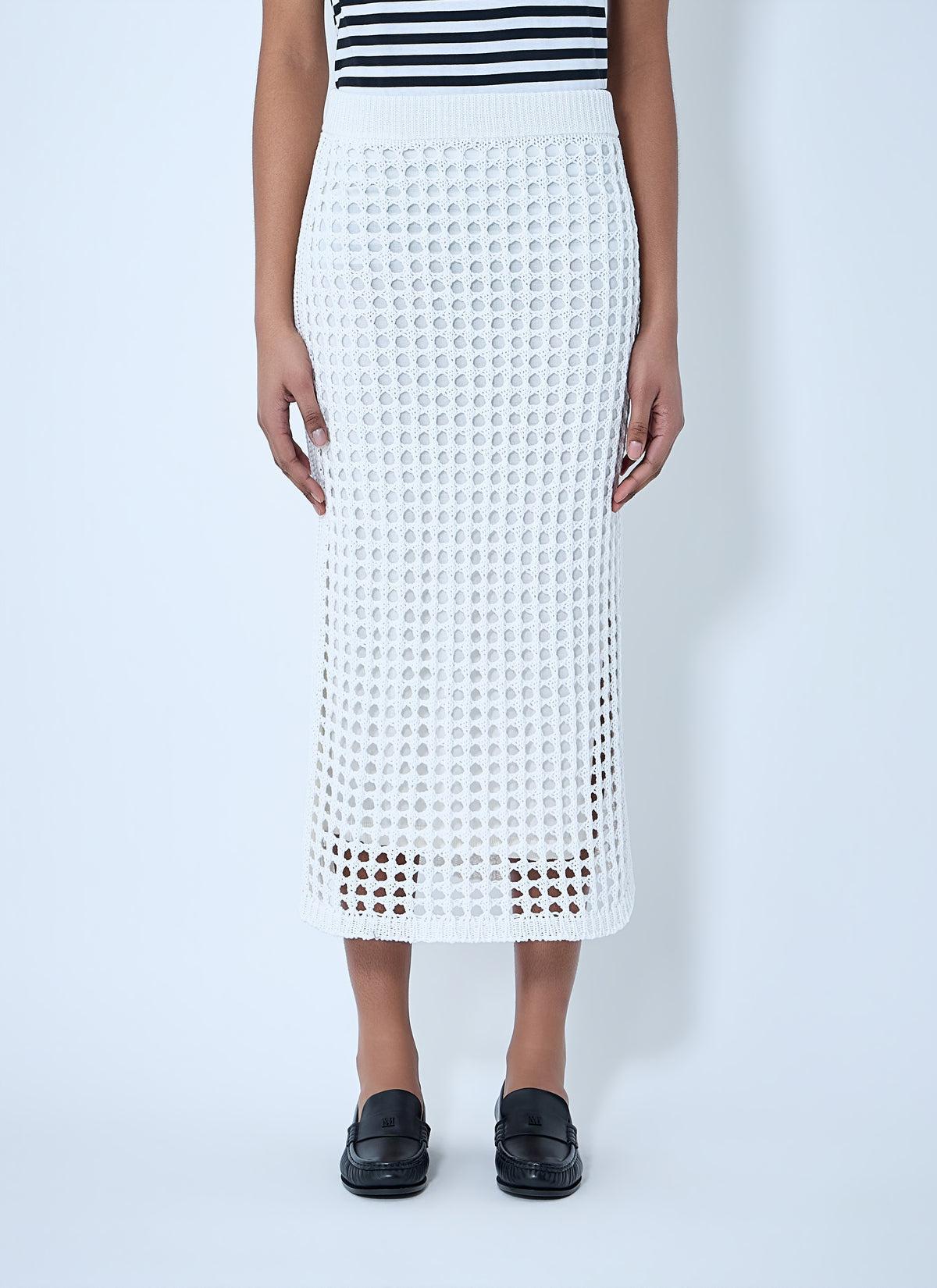 Max Mara Max Mara Women Crochet Midi Skirt