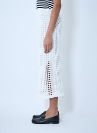 Max Mara Max Mara Women Crochet Midi Skirt