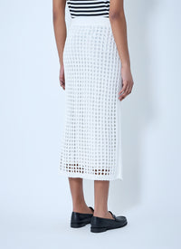 Max Mara Max Mara Women Crochet Midi Skirt