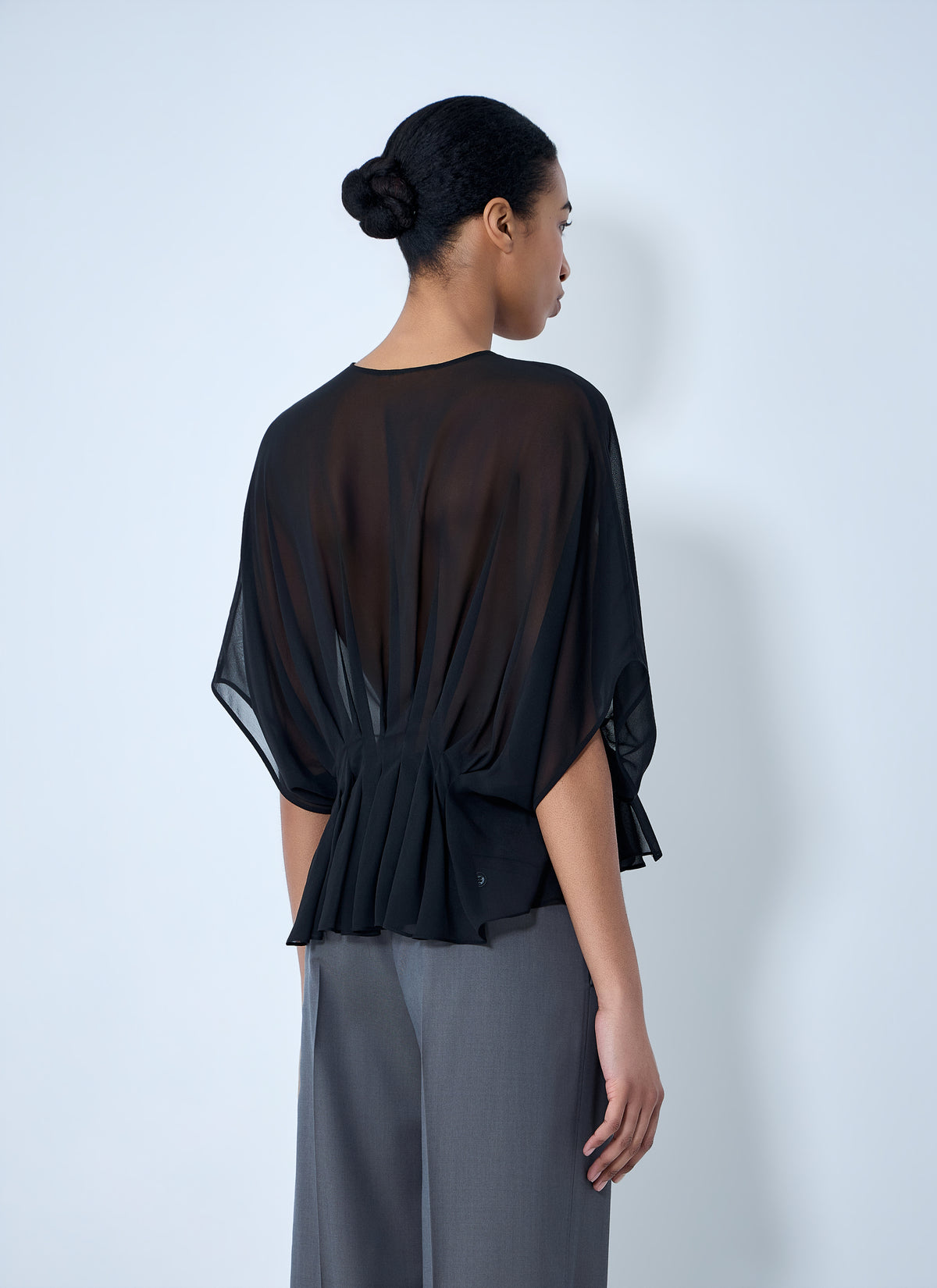 Max Mara Max Mara Women Sheer Button-Front Blouse