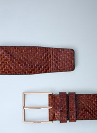 Max Mara Max Mara Women Braided Leather Belt