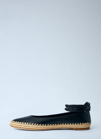 Max Mara Women Leather Espadrille Flats