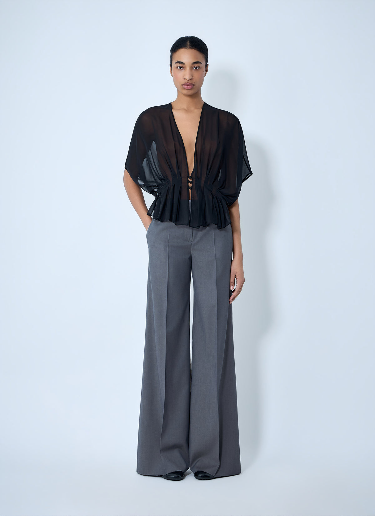 Max Mara Women Wide-Leg Tailored Trousers