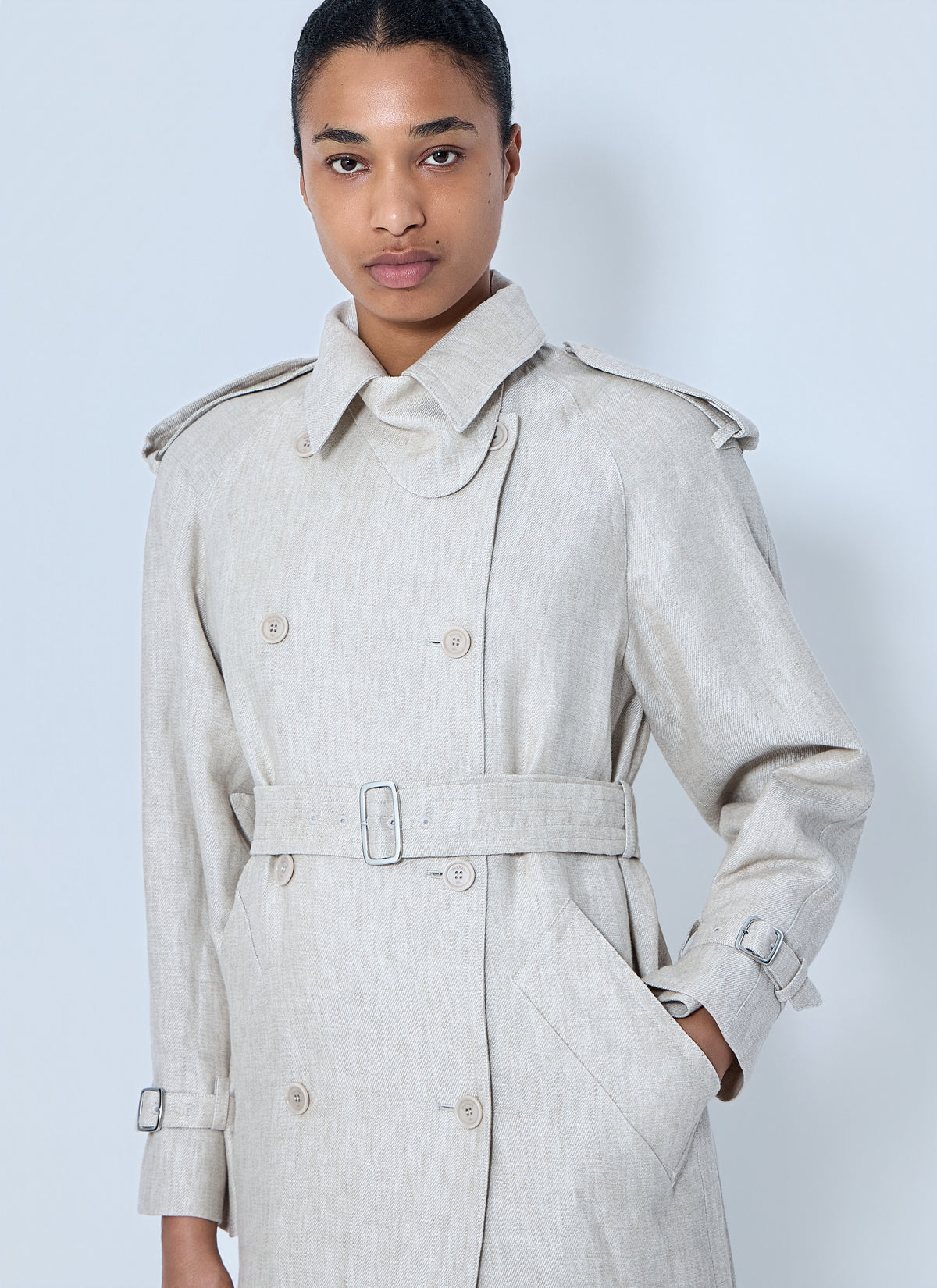 Max Mara Max Mara Women Double-Breasted Trench Coat