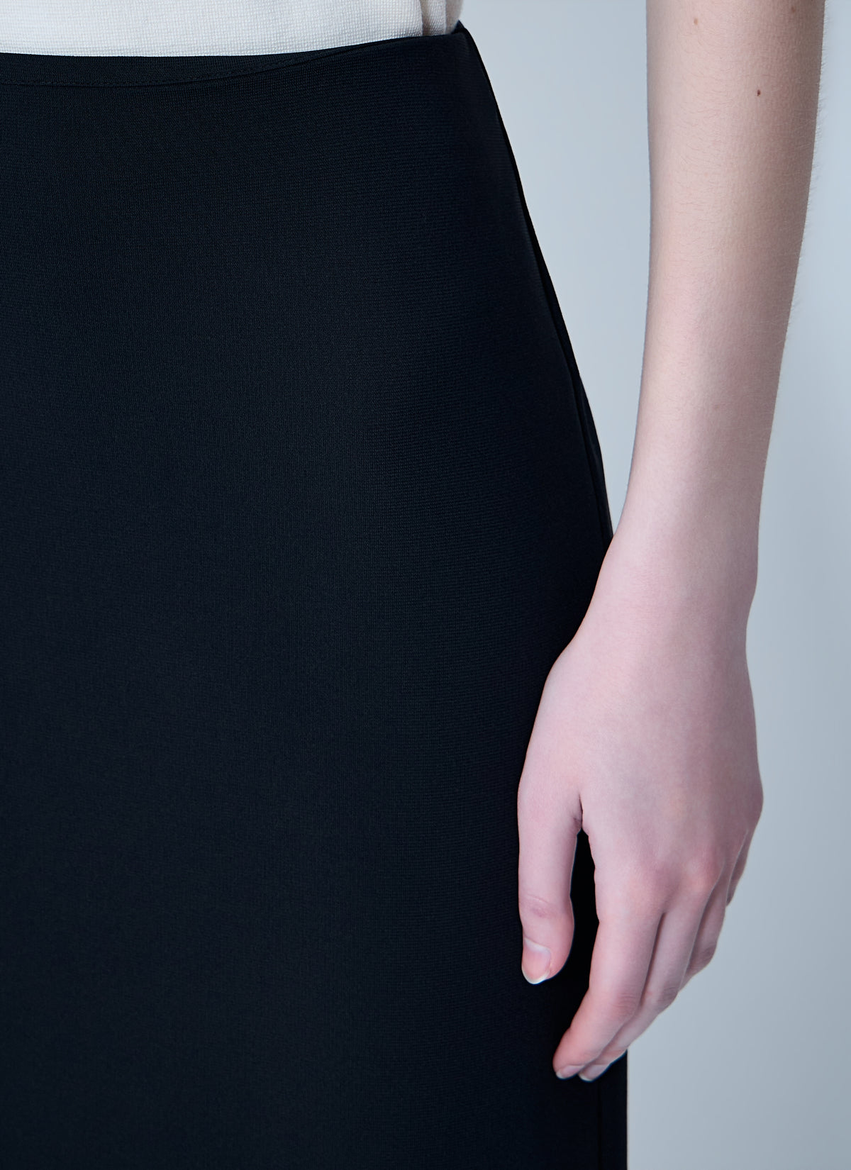 Max Mara Max Mara Women Compact Crêpe Jersey Midi Skirt
