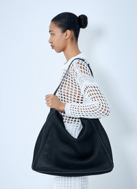 Max Mara Max Mara Women Large Mesh Shoulder Bag