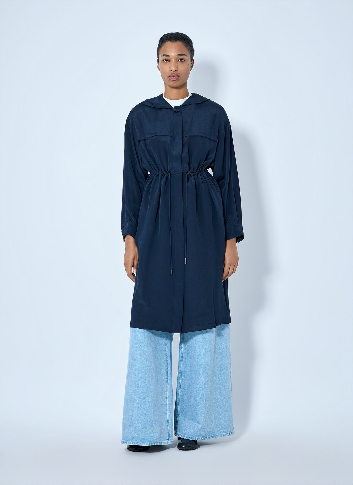 Max Mara Max Mara Women Drawstring Hooded Coat