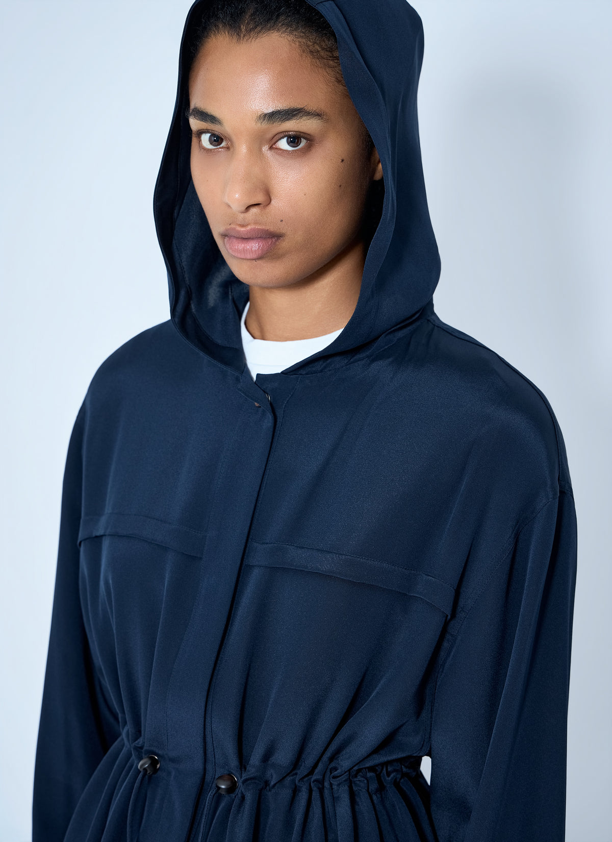 Max Mara Max Mara Women Drawstring Hooded Coat