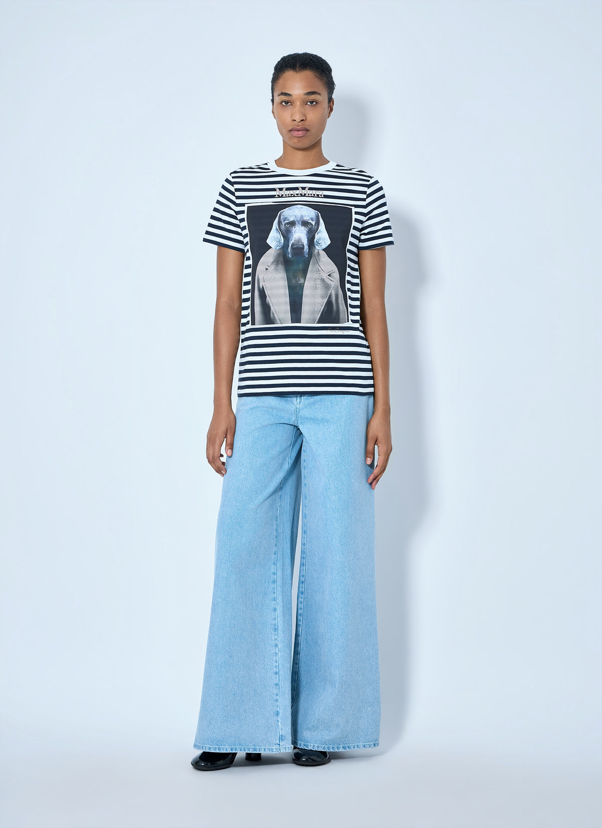 Max Mara Max Mara Women Wide-Leg Denim Trousers