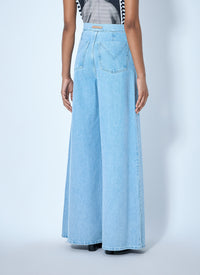 Max Mara Max Mara Women Wide-Leg Denim Trousers