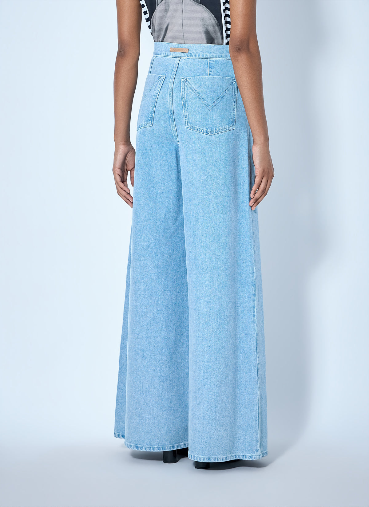 Max Mara Max Mara Women Wide-Leg Denim Trousers