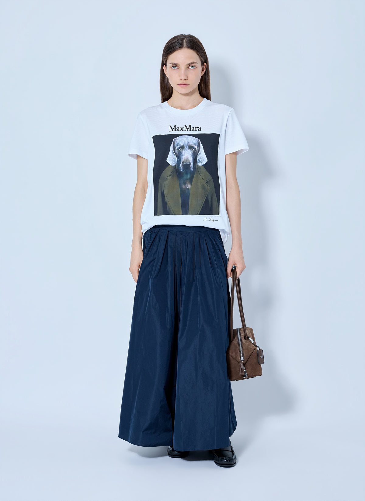 Max Mara Max Mara Women Graphic Print Cotton T-Shirt