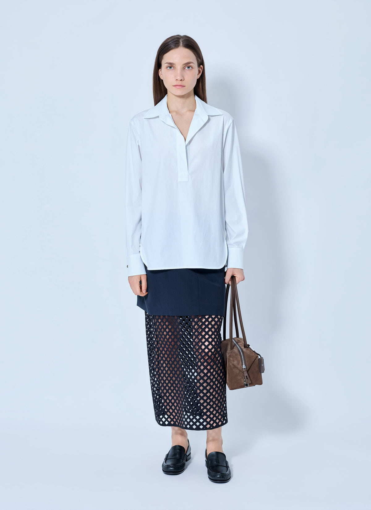 Max Mara Women Overlay Panel Skirt