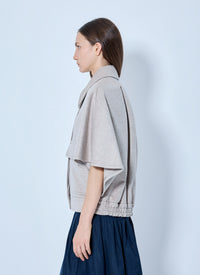 Max Mara Max Mara Women Cape-Style Wool Jacket