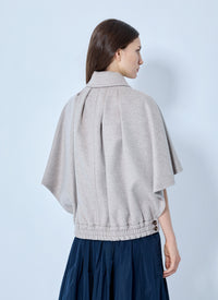 Max Mara Max Mara Women Cape-Style Wool Jacket