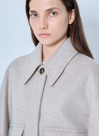 Max Mara Max Mara Women Cape-Style Wool Jacket