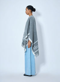 Max Mara Max Mara Women Woven Fringe Poncho