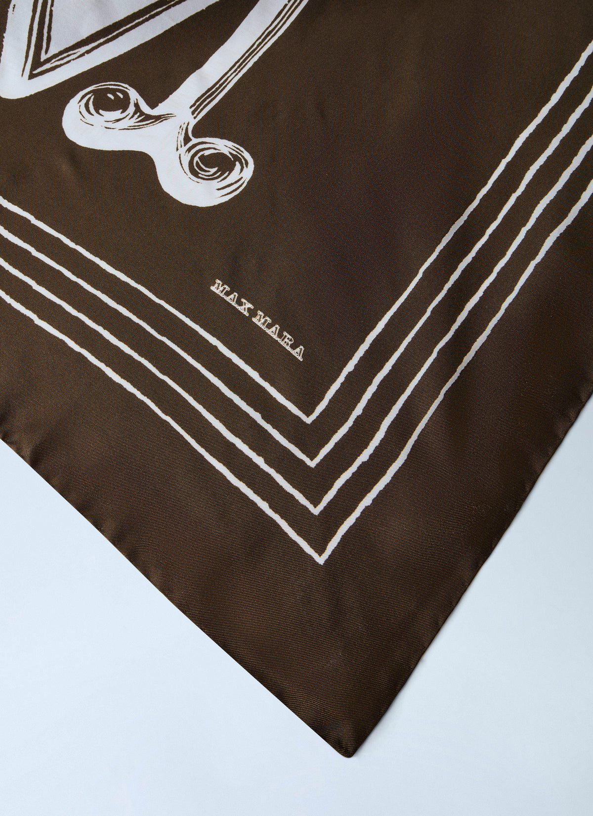 Max Mara Max Mara Women Geometric Print Silk Scarf
