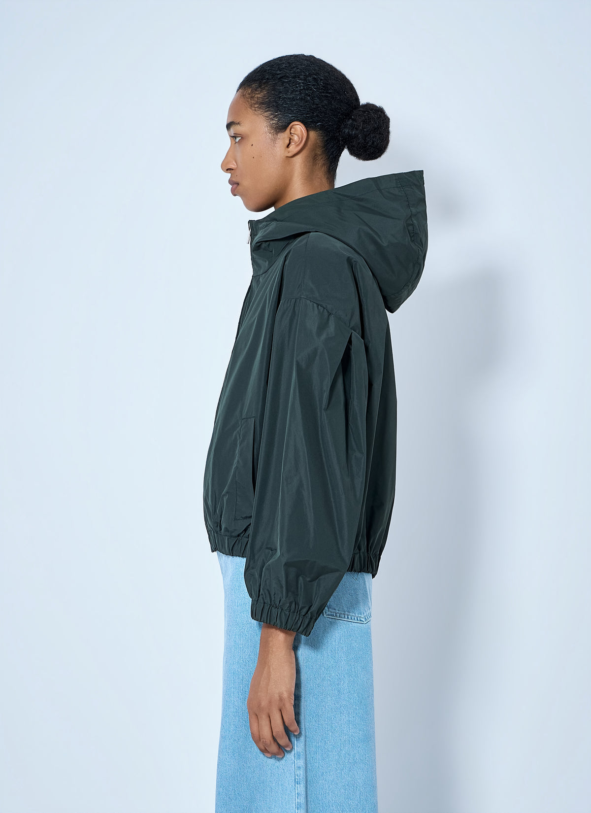 'S Max Mara Women Hooded Zip Jacket